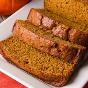 Rich pumpkin bread