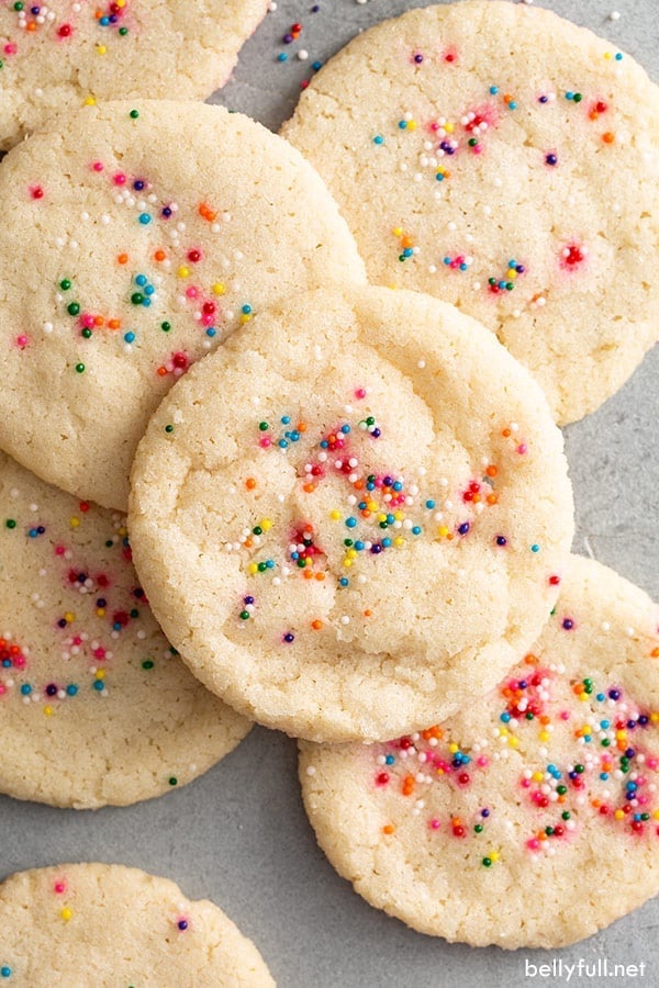 Plain sugar cookies