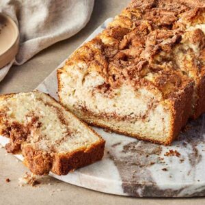 Cinnamon swirl cake bread