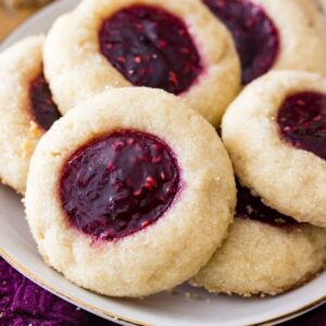 Thumbprint cookies
