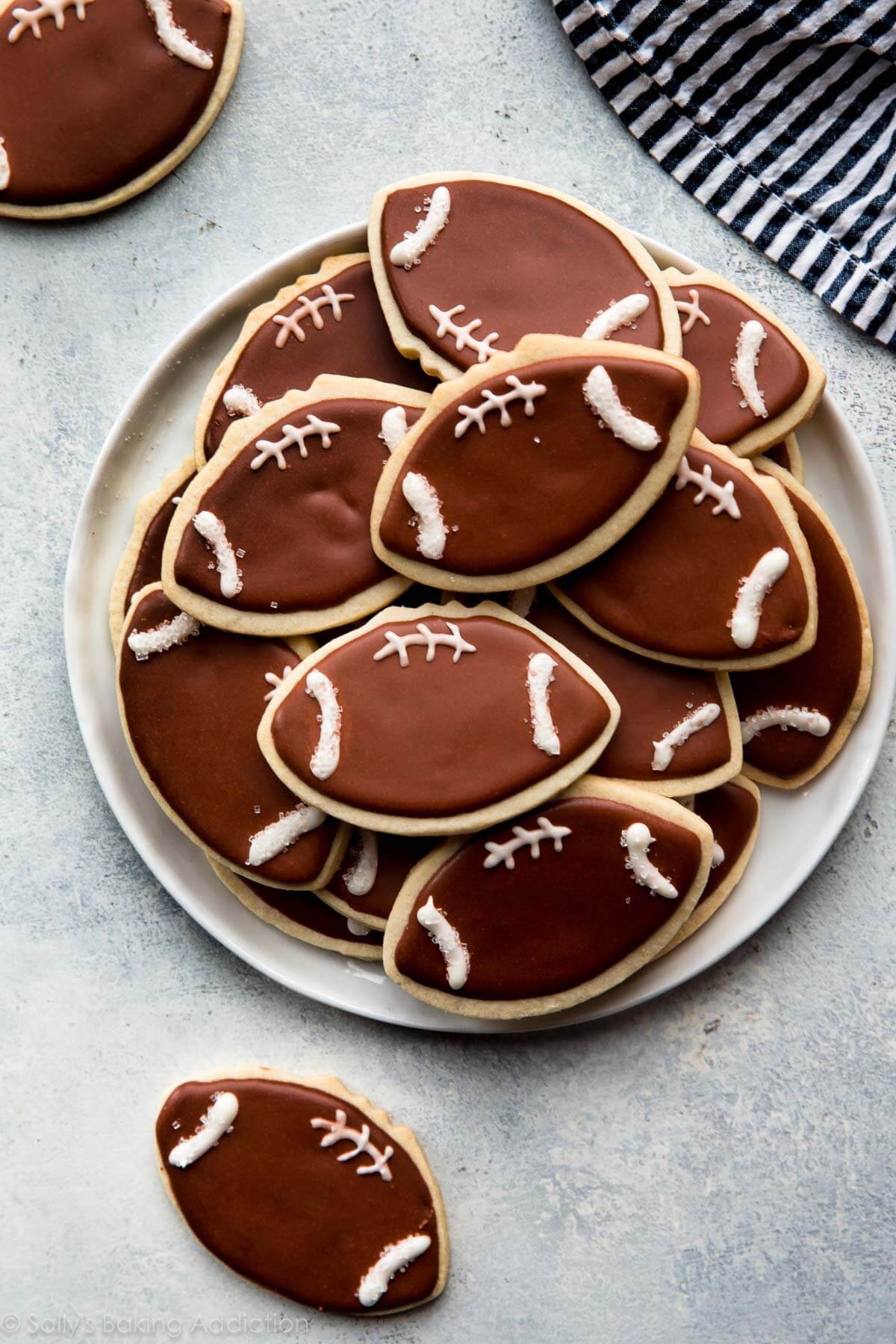 Superbowl Sugar Cookies